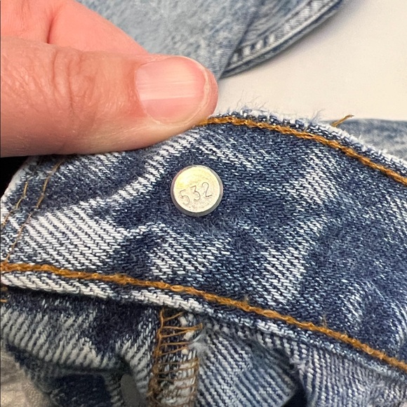 VINTAGE 80’s LEVI’S 501 MADE IN USA ACID WASH GRUNGE DENIM JEANS - Picture 8 of 16